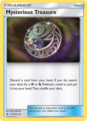 Mysterious Treasure, SM - Forbidden Light