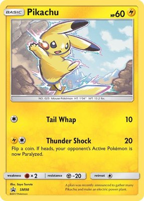 Pikachu, SM Promos