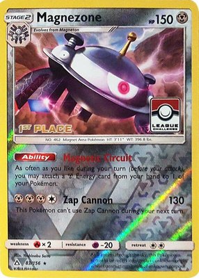 Magnezone (League Challenge) [1st Place], League & Championship Cards