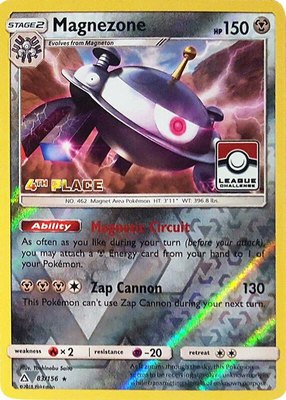 Magnezone (League Challenge) [4th Place], League & Championship Cards