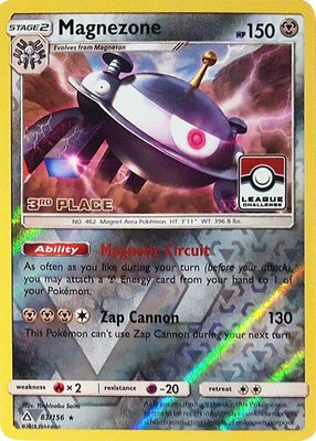 Magnezone (League Challenge) [3rd Place], League & Championship Cards