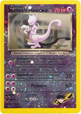 Rocket's Mewtwo [Winner], Best of Promos