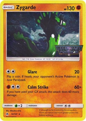 Zygarde (Cosmos Holo), Miscellaneous Cards & Products