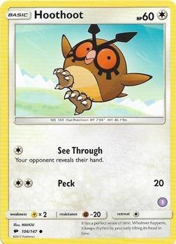 Hoothoot (1), SM Trainer Kit: Alolan Sandslash & Alolan Ninetales