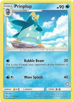 Prinplup (13), SM Trainer Kit: Alolan Sandslash & Alolan Ninetales