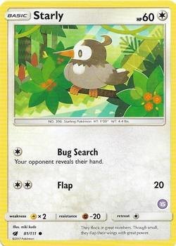 Starly (15), SM Trainer Kit: Alolan Sandslash & Alolan Ninetales