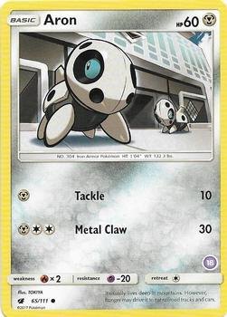 Aron (18), SM Trainer Kit: Alolan Sandslash & Alolan Ninetales