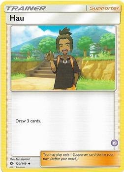 Hau (19) (Alolan Sandslash Half-Deck), SM Trainer Kit: Alolan Sandslash & Alolan Ninetales