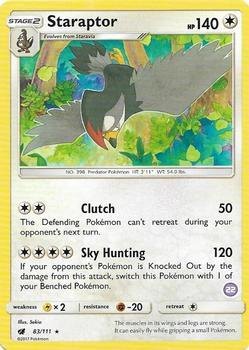 Staraptor (22), SM Trainer Kit: Alolan Sandslash & Alolan Ninetales