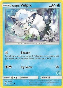 Alolan Vulpix (14), SM Trainer Kit: Alolan Sandslash & Alolan Ninetales