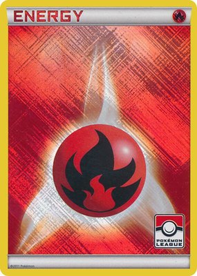 Fire Energy (2011 Pokemon League), League & Championship Cards