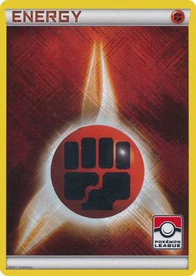 Fighting Energy (2011 Pokemon League), League & Championship Cards