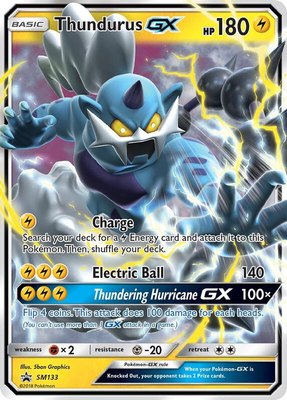 Thundurus GX, SM Promos