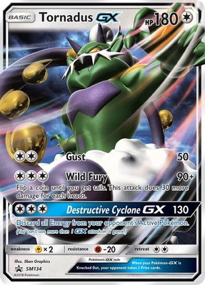 Tornadus GX, SM Promos