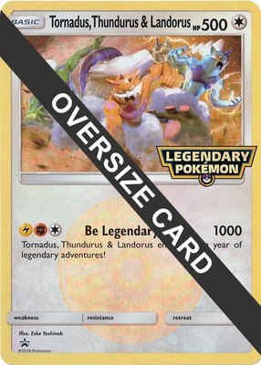 Tornadus, Thundurus & Landorus (Forces of Nature Promo), Jumbo Cards