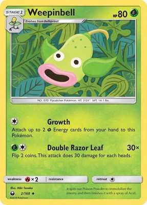 Weepinbell, SM - Celestial Storm