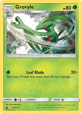 Grovyle, SM - Celestial Storm