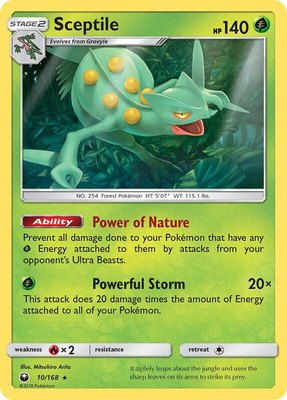 Sceptile, SM - Celestial Storm