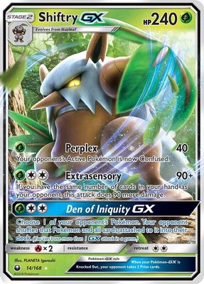 Shiftry GX, SM - Celestial Storm