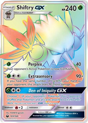 Shiftry GX (Secret), SM - Celestial Storm