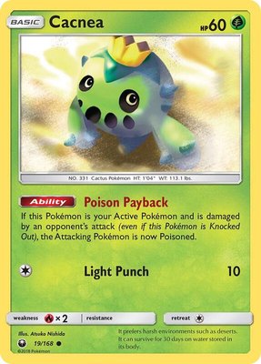 Cacnea, SM - Celestial Storm