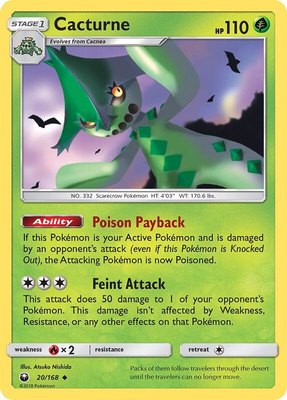 Cacturne, SM - Celestial Storm