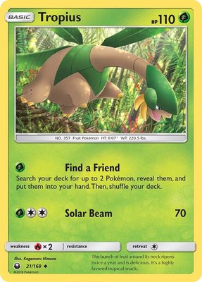 Tropius, SM - Celestial Storm