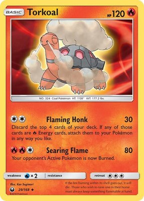 Torkoal, SM - Celestial Storm