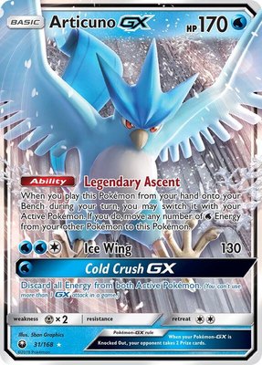 Articuno GX, SM - Celestial Storm