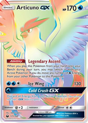 Articuno GX (Secret), SM - Celestial Storm