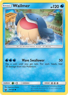 Wailmer, SM - Celestial Storm