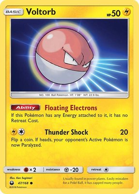 Voltorb, SM - Celestial Storm