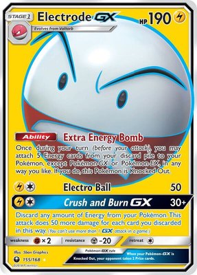 Electrode GX (Full Art), SM - Celestial Storm