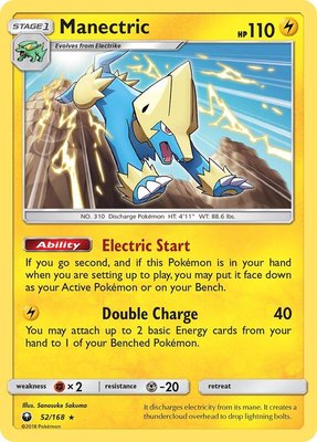 Manectric, SM - Celestial Storm