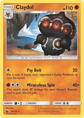 Claydol, SM - Celestial Storm