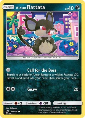 Alolan Rattata, SM - Celestial Storm