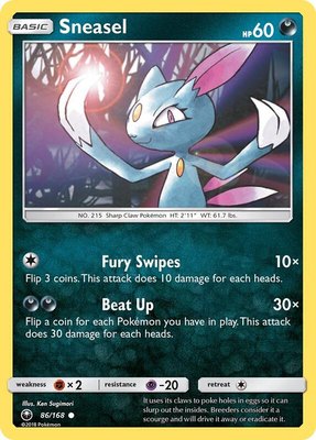 Sneasel, SM - Celestial Storm