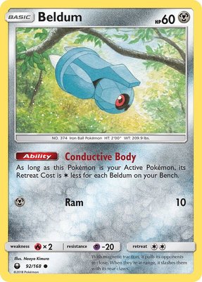 Beldum (92), SM - Celestial Storm