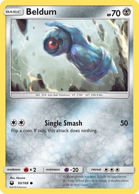 Beldum (93), SM - Celestial Storm