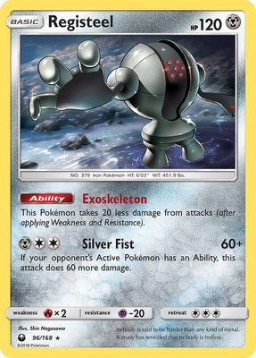 Registeel, SM - Celestial Storm