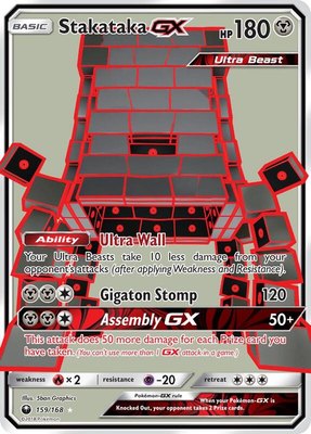 Stakataka GX (Full Art), SM - Celestial Storm