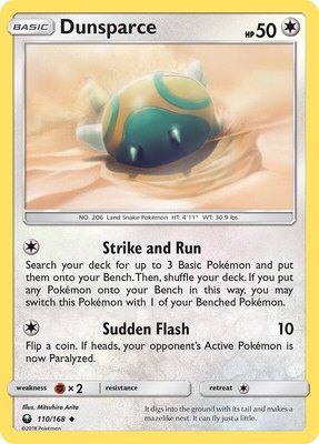 Dunsparce, SM - Celestial Storm