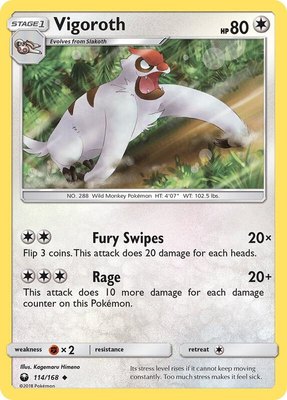 Vigoroth, SM - Celestial Storm
