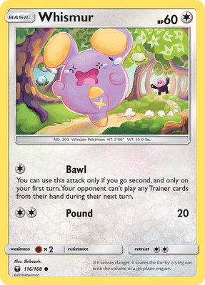 Whismur (116), SM - Celestial Storm