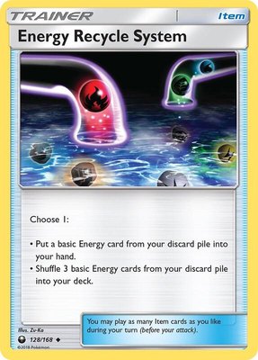 Energy Recycle System, SM - Celestial Storm