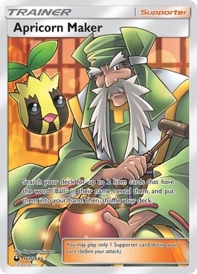 Apricorn Maker (Full Art), SM - Celestial Storm
