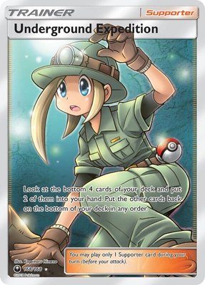 Underground Expedition (Full Art), SM - Celestial Storm