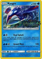Kyogre (Prerelease) [Staff]