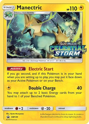 Manectric (Prerelease), SM Promos