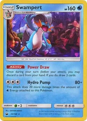 Swampert (SM Celestial Storm), Deck Exclusives